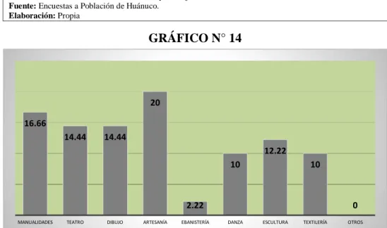 GRÁFICO N° 14 