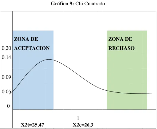 Gráfico 9: Chi Cuadrado 