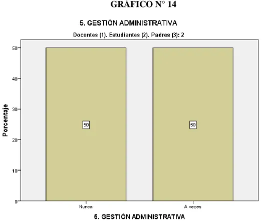 GRÁFICO N° 14 