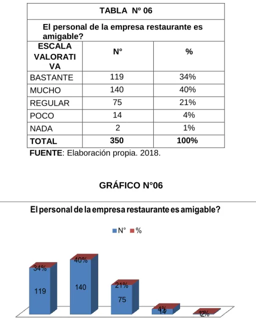GRÁFICO N°06 