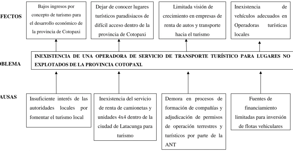 Gráfico  1: Árbol de problemas 