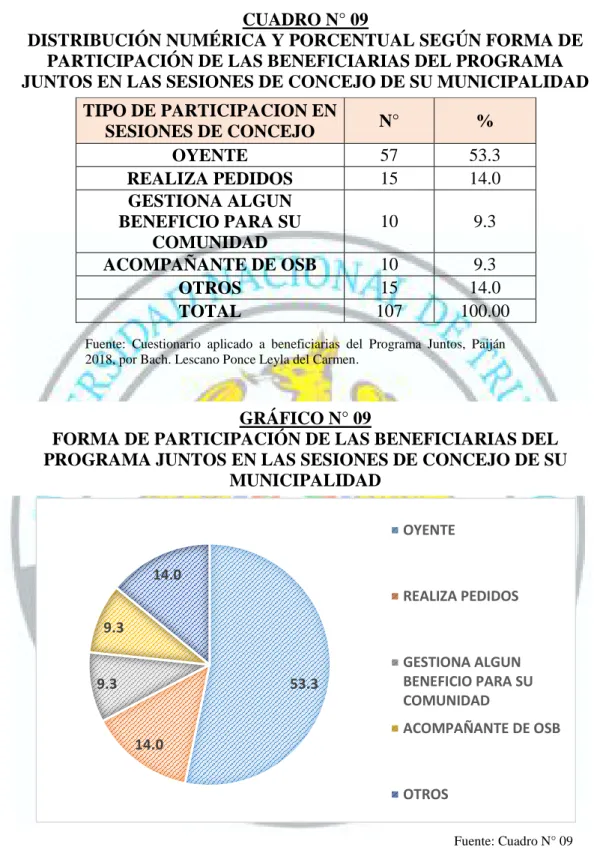 GRÁFICO N° 09 