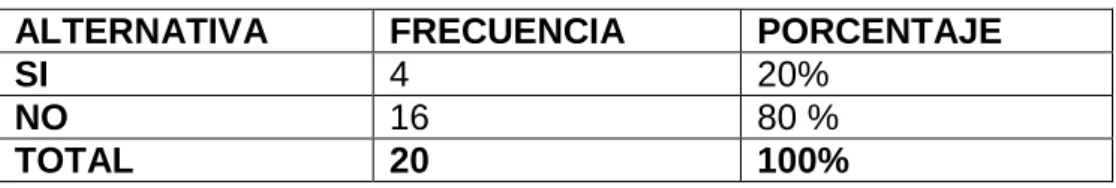 Gráfico Nº 1 
