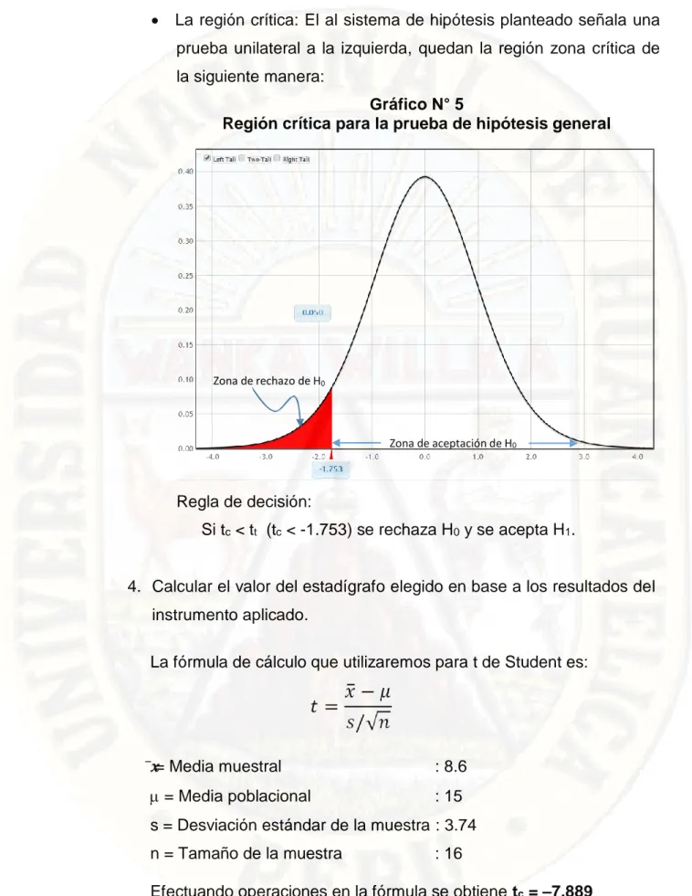 Gráfico N° 5 