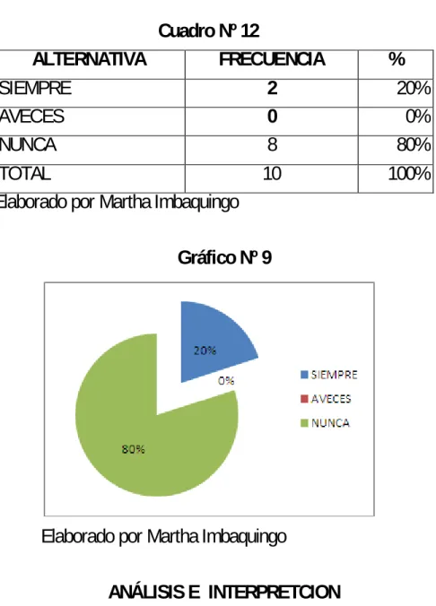 Gráfico Nº 9 