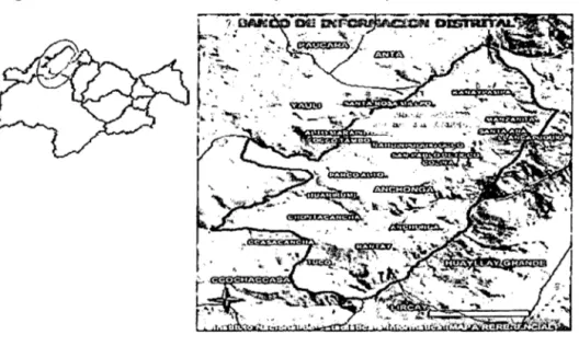 Figura  W  01. Ubicación territorial del centro poblado de Chacapunco 