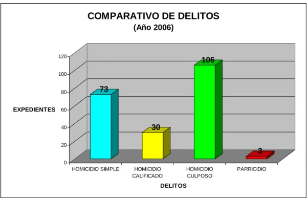 CUADRO Nº 6  73 30 106 3 020406080 100120EXPEDIENTES