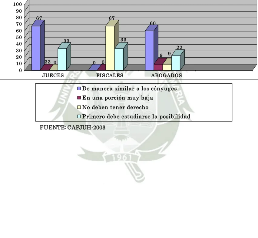 GRÁFICO N° 9  FUENTE: CAPJUH-2003 6733 03300 67 33 60 9 9 220102030405060708090100