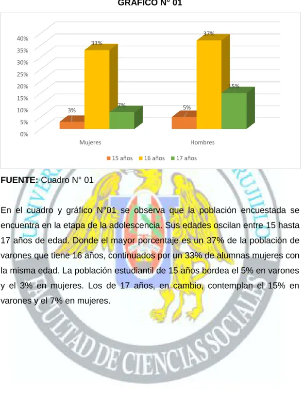 GRÁFICO N° 01 