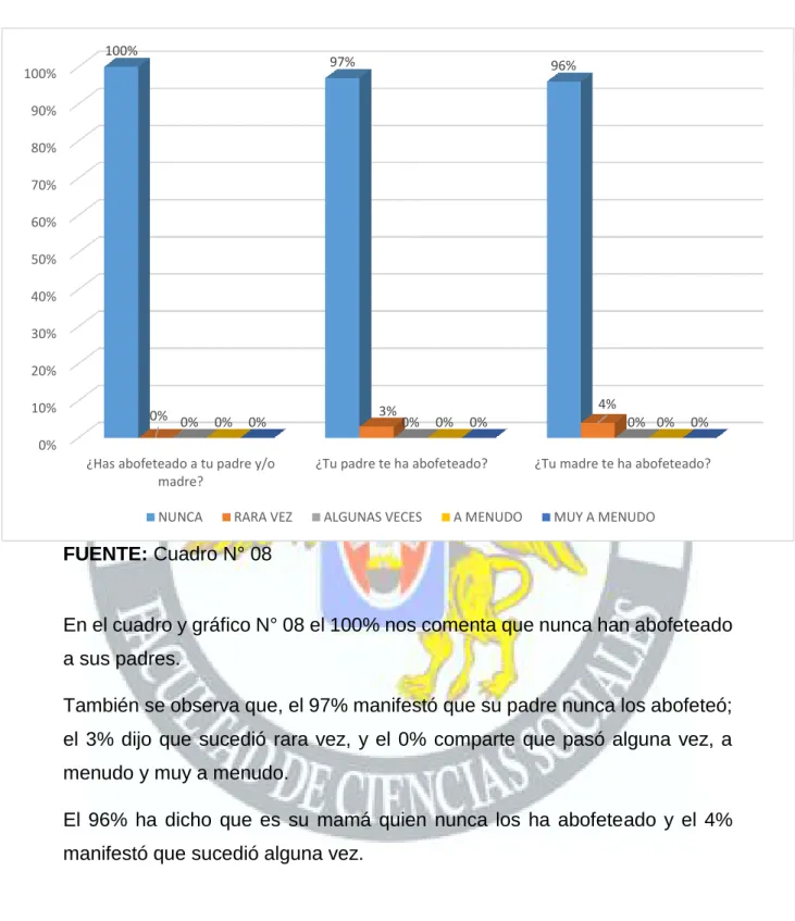 GRÁFICO N° 08 