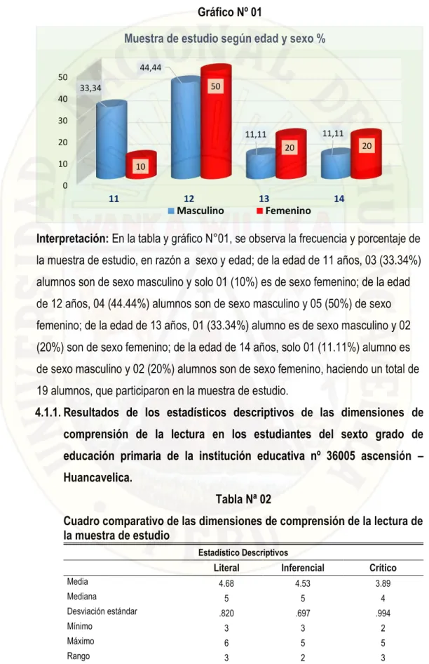Gráfico Nº 01 
