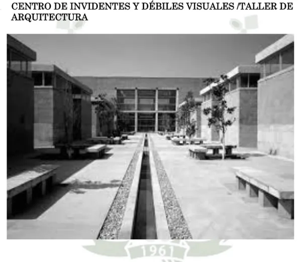 Ilustración 1: Vista interior de uno de los espacios abiertos 