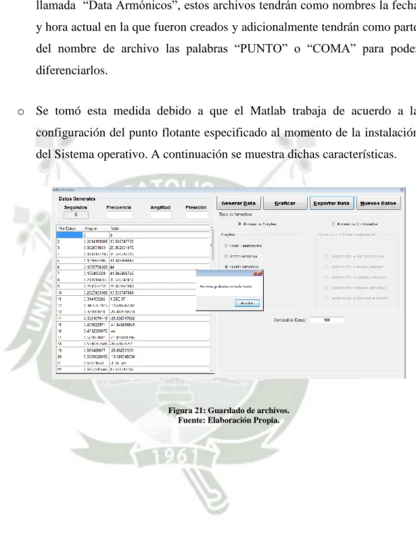 Figura 21: Guardado de archivos. 