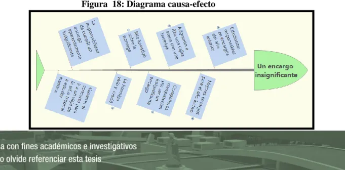 Figura  18: Diagrama causa-efecto 
