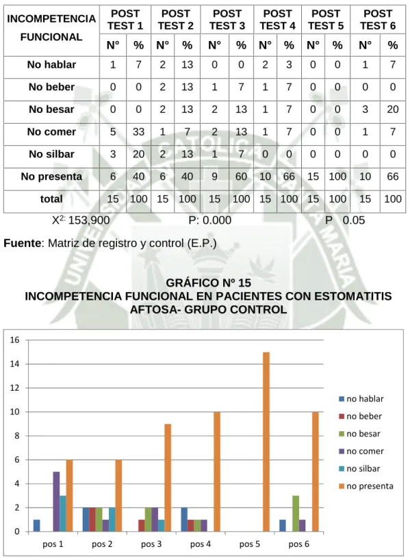 GRÁFICO Nº 15