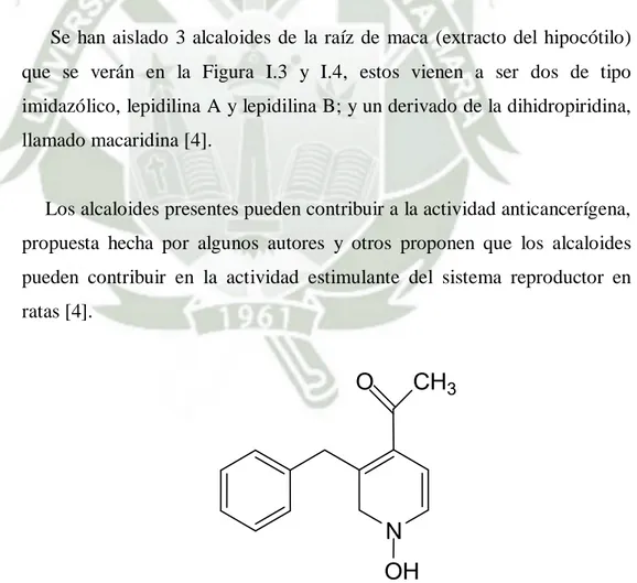 Figura I.3. Estructura química de macaridina. [4] 