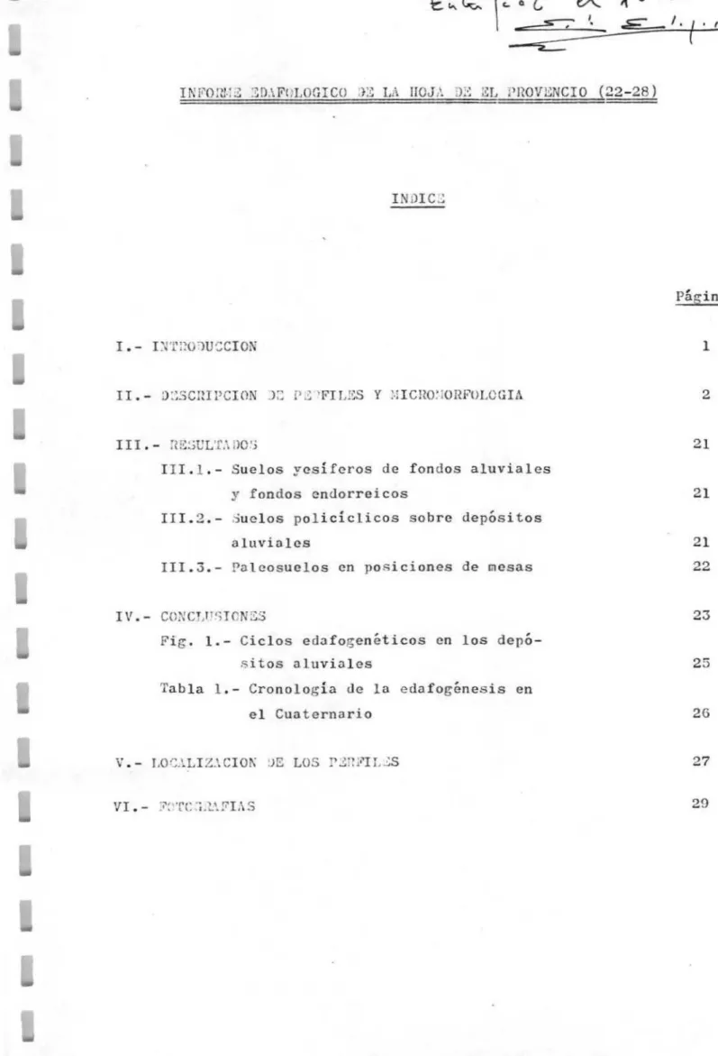 Fig. 1.- Ciclos edafogen�ticos en los depó-