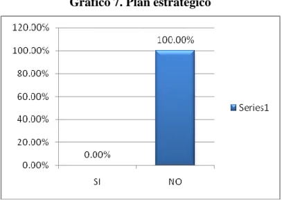 Gráfico 7. Plan estratégico 