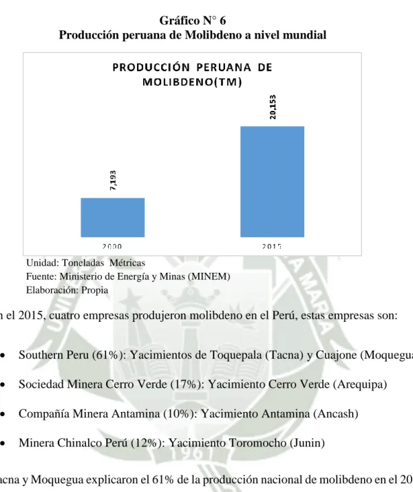 Gráfico N° 6 