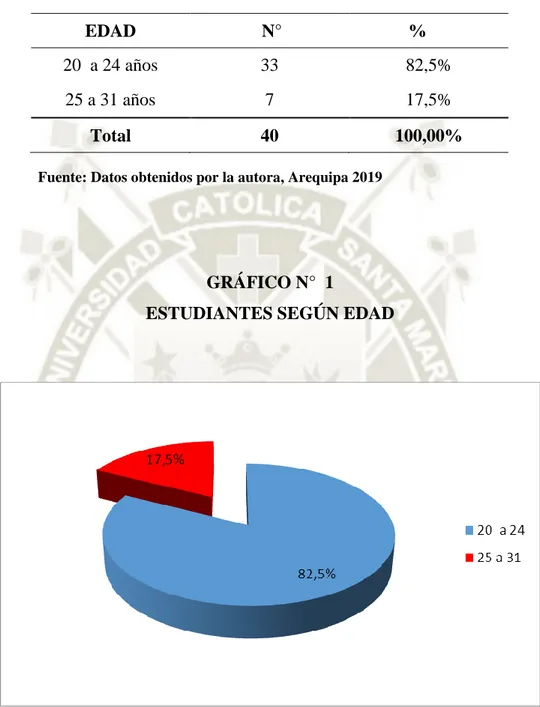 GRÁFICO N°  1 