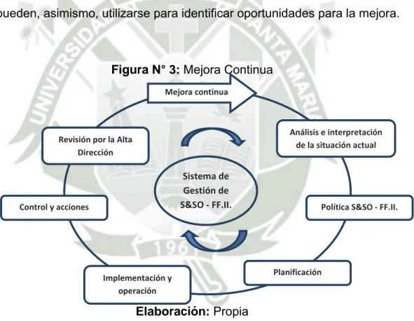 Figura N° 3: Mejora Continua 