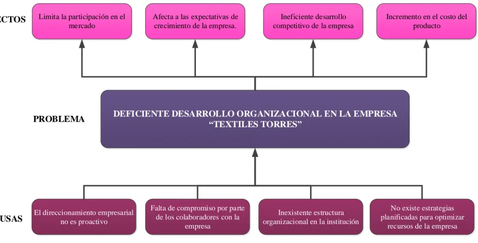 Gráfico Nº 1: Árbol de Problemas 