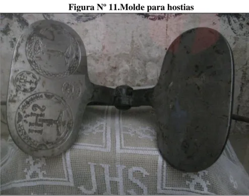 Figura Nº 11.Molde para hostias 