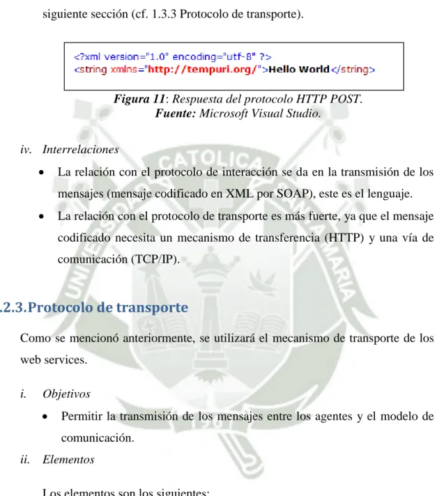 Figura 11: Respuesta del protocolo HTTP POST. 