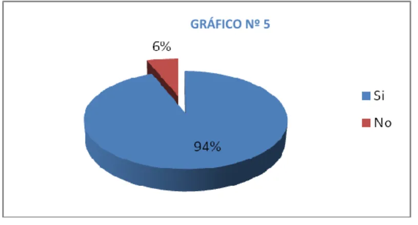 GRÁFICO Nº 5 