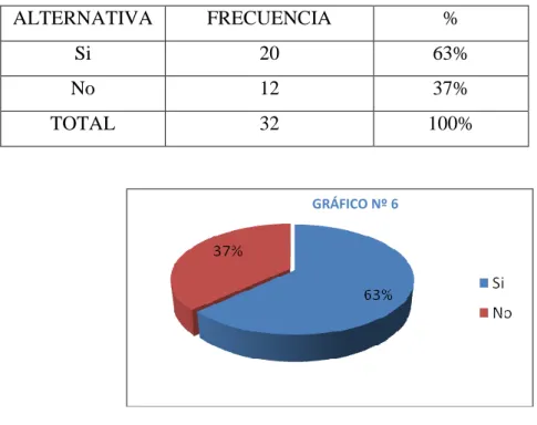 GRÁFICO Nº 6 