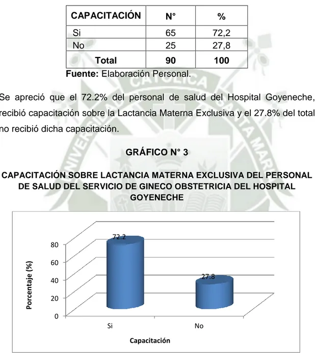 GRÁFICO N° 3 