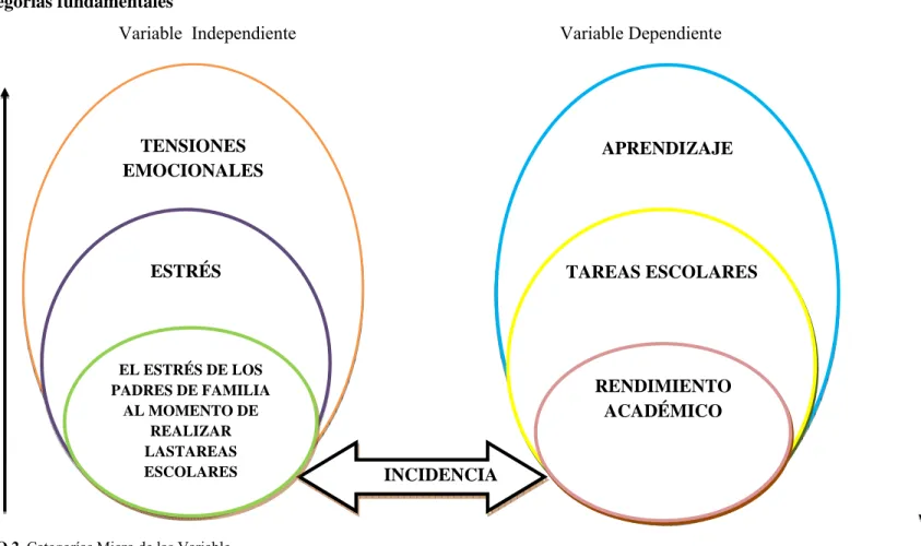 GRÁFICO 2. Categorías Micro de las Variable 