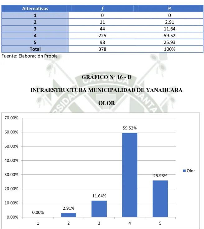 GRÁFICO N° 16 - D 