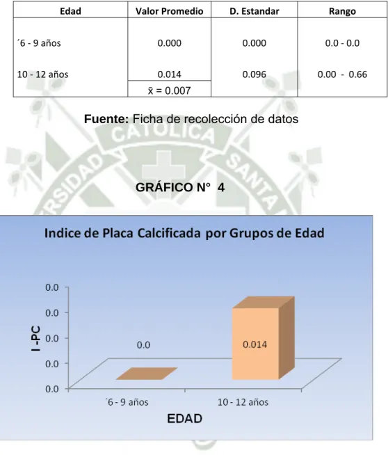 GRÁFICO N°  4 