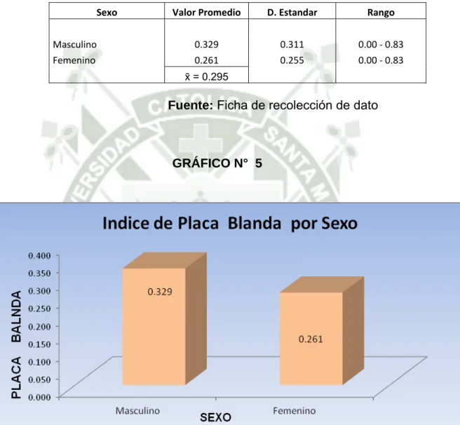 GRÁFICO N°  5 
