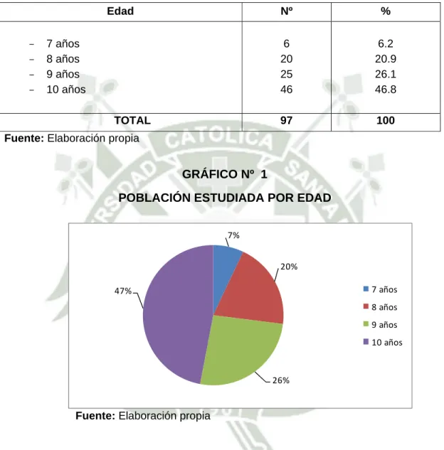GRÁFICO Nº  1 