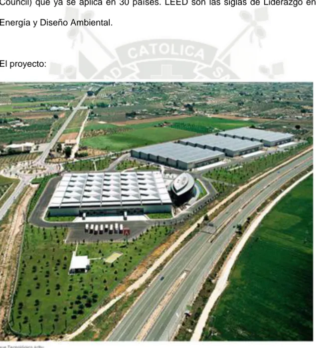 Foto N°16: Vista aérea de las instalaciones de Parque Tecnológico Actiu. 