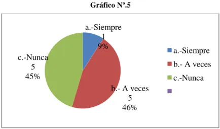 Gráfico Nº.5 
