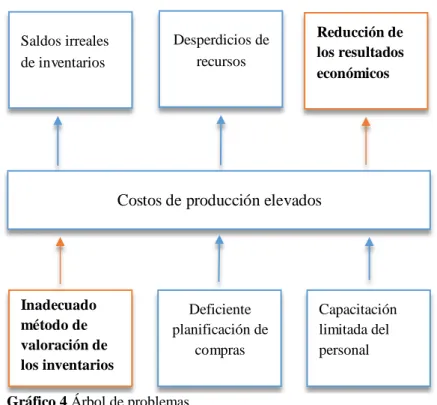 Gráfico 4 Árbol de problemas 
