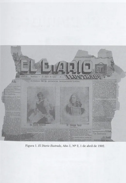 Figura 1. El Diario Ilustrado, Año 1, Na 2, 1 de abril de 1902.
