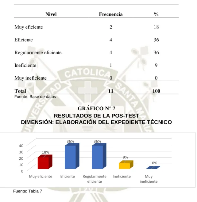 GRÁFICO N° 7 