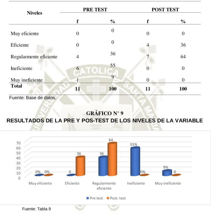 GRÁFICO N° 9 