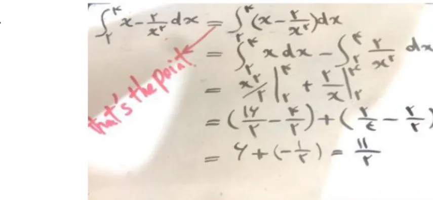 Figure 1. A sample of handwriting for problem 1  