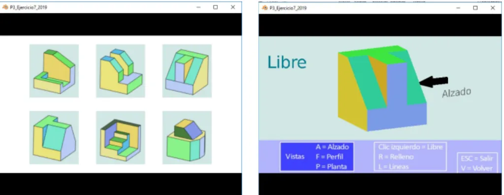 Figura 3. Menú.  Figura 4. Modo Libre. 