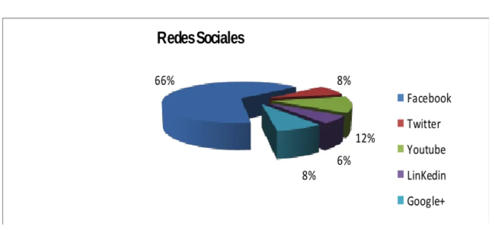 Gráfico 7. Redes sociales 