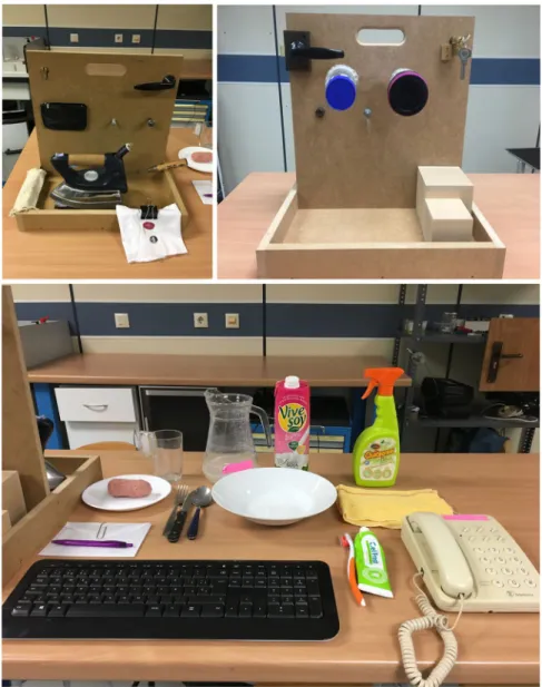 Fig. 4  Scenario used during the experiment.