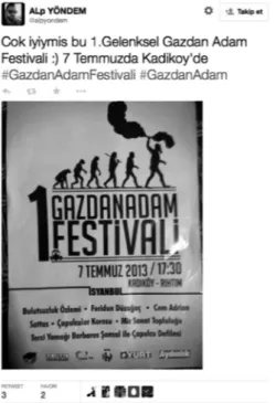 Figure 5. #gazdanadam example
