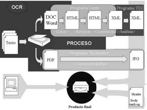 Figure 5. The GENTT corpus compilation process (Jennings, 2003) 