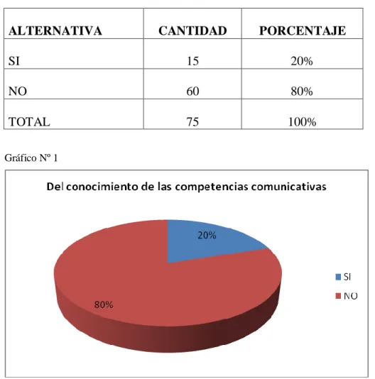 Gráfico Nº 1 