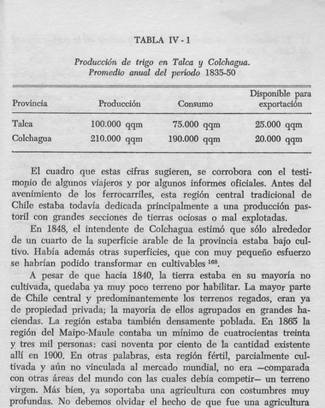 TABLA  IV  -  1 
